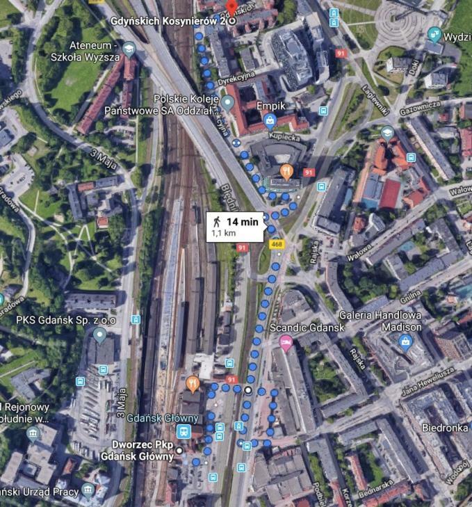 W Objeciu Zieleniaka Gdańsk Exterior foto